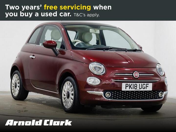 Fiat 500 1.2 Lounge Euro 6 (s/s) 3dr