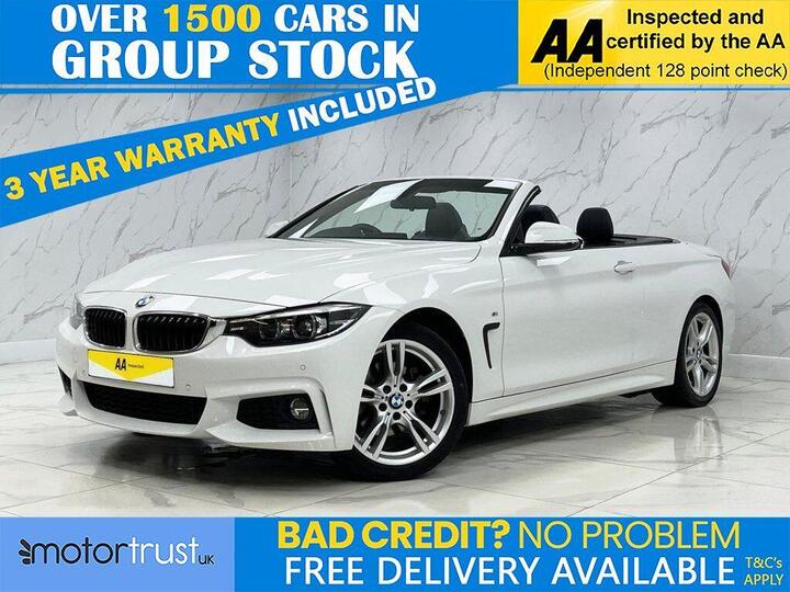 BMW 4 SERIES 2.0 420d M Sport Auto Euro 6 (s/s) 2dr