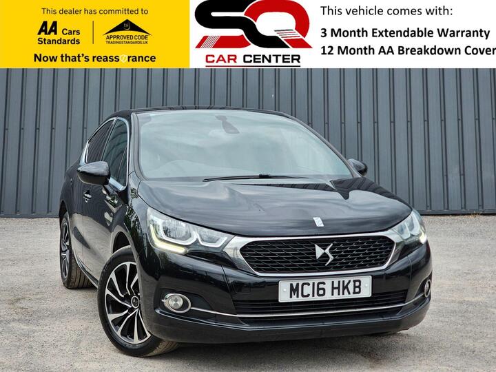 DS AUTOMOBILES DS 4 1.6 BlueHDi Elegance Euro 6 (s/s) 5dr DS AUTOMOBILES DS 4 1.6 BlueHDi Elegance Euro 6 (s/s) 5dr