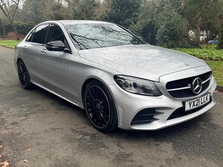 Mercedes-Benz C Class 2.0 C220d AMG Line (Premium) G-Tronic+ Euro 6 (s/s) 4dr