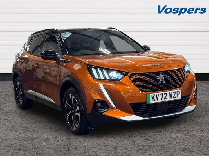 Peugeot 2008 50kWh GT Auto 5dr (7kW Charger)