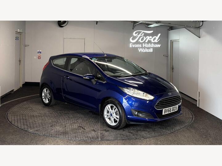 Ford FIESTA HATCHBACK 1.0T EcoBoost Zetec Euro 6 (s/s) 3dr