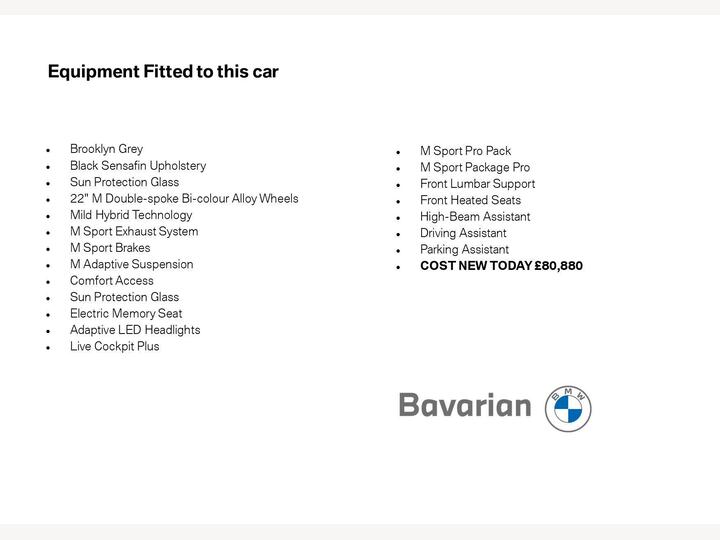 BMW X6 3.0 30d MHT M Sport Steptronic XDrive Euro 6 (s/s) 5dr