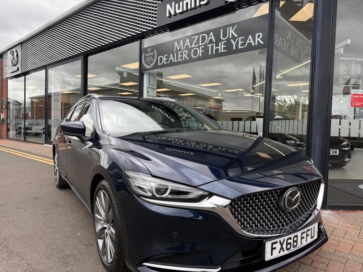Mazda Mazda6 2.5 SKYACTIV-G GT Sport Nav+ Tourer Auto Euro 6 (s/s) 5dr