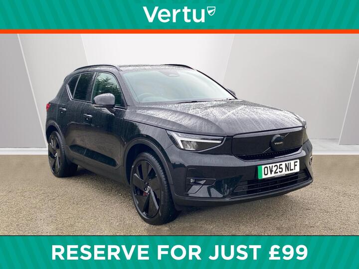 Volvo EX40 Single Motor Extended Range 78kWh Plus Black Edition Auto 5dr