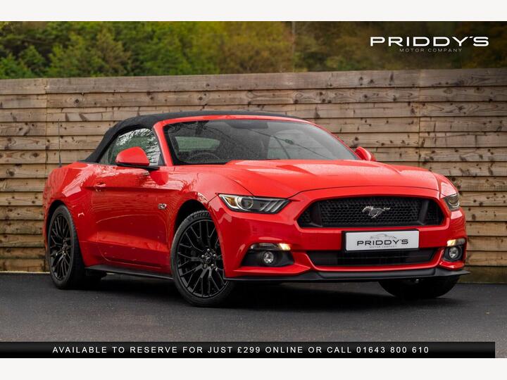 Ford MUSTANG 5.0 V8 GT SelShift Euro 6 2dr Ford MUSTANG 5.0 V8 GT SelShift Euro 6 2dr