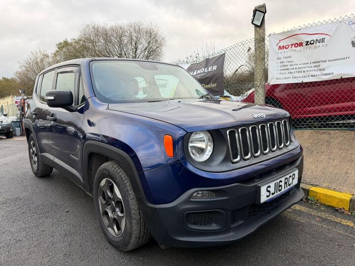 Jeep Renegade 1.6 MultiJetII Sport Euro 6 (s/s) 5dr Jeep Renegade 1.6 MultiJetII Sport Euro 6 (s/s) 5dr