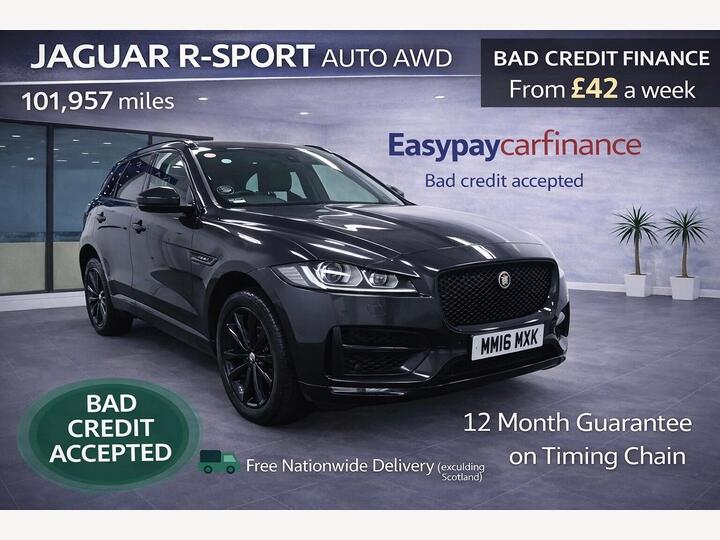 Jaguar F-PACE 2.0 D180 R-Sport Auto AWD Euro 6 (s/s) 5dr