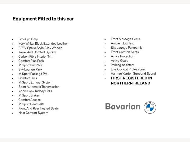 BMW X7 3.0 40d MHT M Sport Auto XDrive Euro 6 (s/s) 5dr