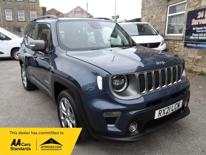 Jeep Renegade 1.3 GSE T4 11.4kWh Limited Auto 4xe Euro 6 (s/s) 5dr