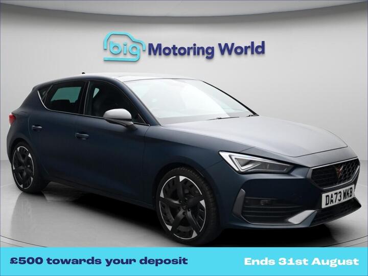 CUPRA Leon 1.4 EHybrid 12.8kWh VZ3 DSG Euro 6 (s/s) 5dr