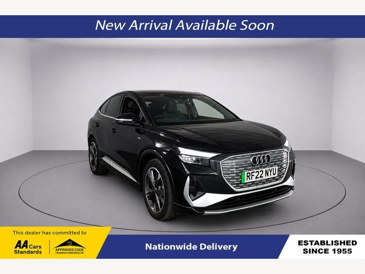 Audi Q4 E-TRON 35 S Line Sportback Auto 5dr 55kWh