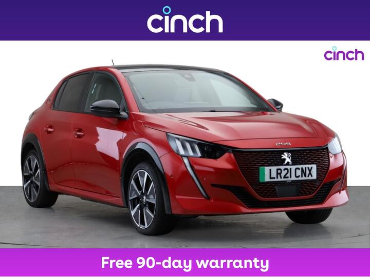 Peugeot E-208 50kWh GT Premium Auto 5dr Peugeot E-208 50kWh GT Premium Auto 5dr