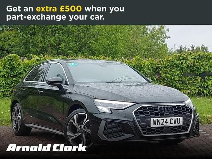 Audi A3 1.0 TFSI 30 S Line Sportback Euro 6 (s/s) 5dr