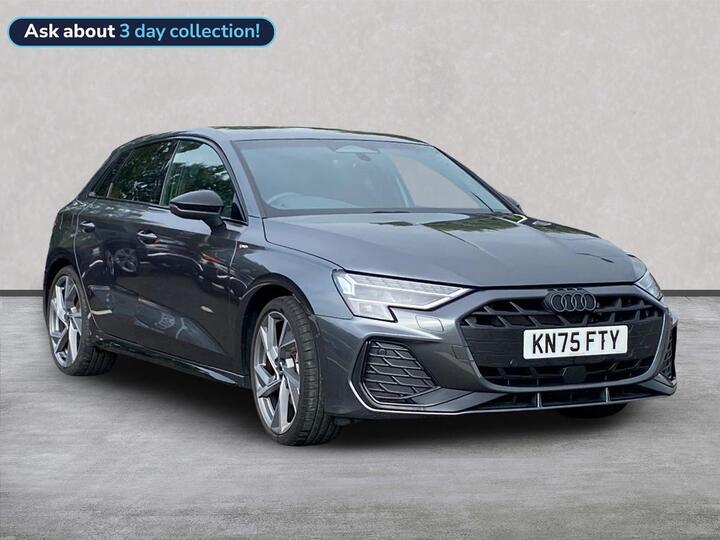 Audi A3 1.5 TFSI Black Edition Sportback S Tronic Euro 6 (s/s) 5dr