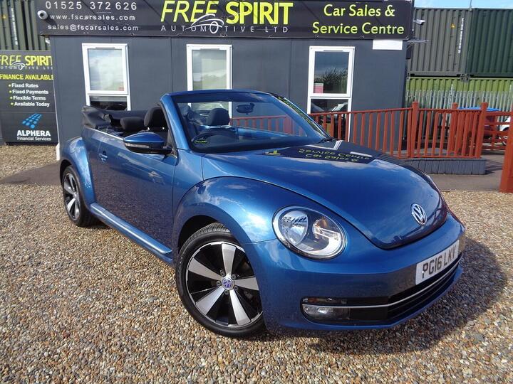 Volkswagen Beetle 2.0 TDI BlueMotion Tech Design Cabriolet Euro 6 (s/s) 2dr