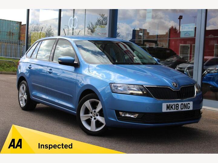 Skoda RAPID SPACEBACK 1.0 TSI SE Tech DSG Euro 6 (s/s) 5dr