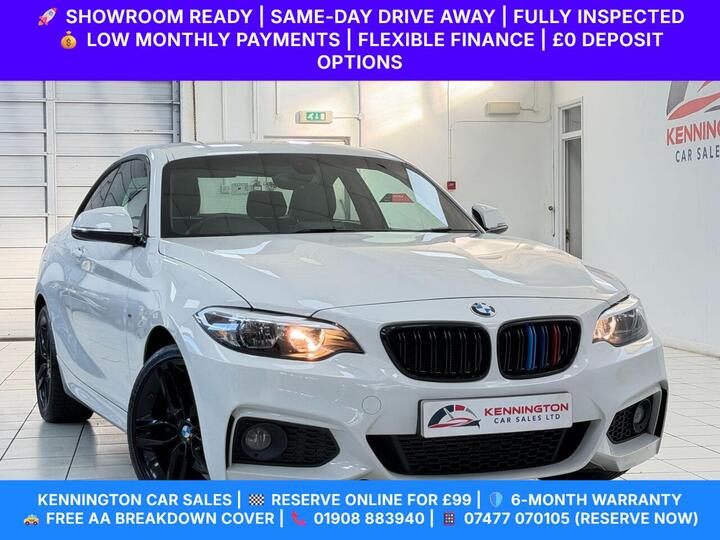 BMW 2 Series 2.0 220d M Sport Auto XDrive Euro 6 (s/s) 2dr
