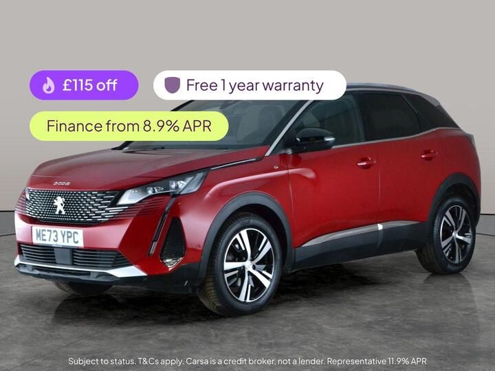 Peugeot 3008 1.5 BlueHDi GT EAT Euro 6 (s/s) 5dr