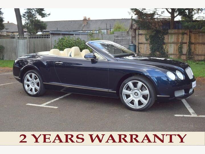 Bentley Continental 6.0 W12 GTC Auto 4WD Euro 4 2dr