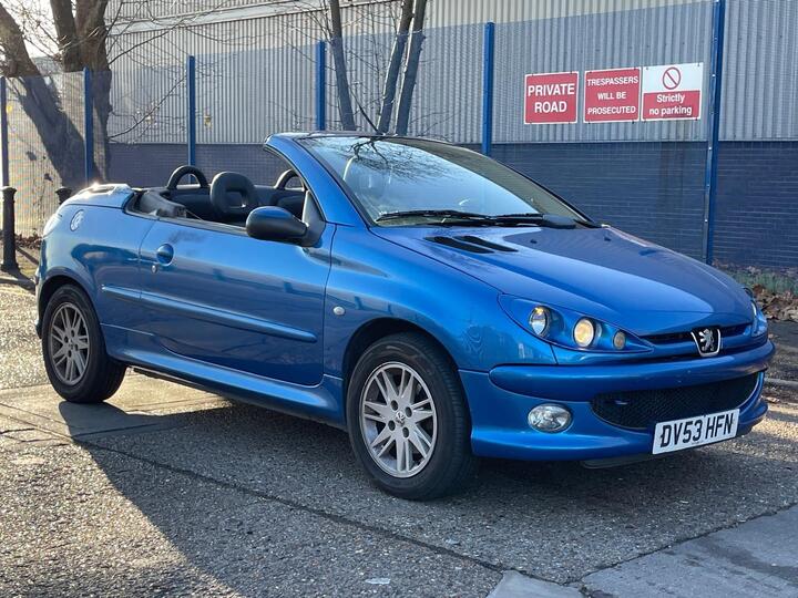Peugeot 206 CC 1.6 Allure 2dr (a/c)