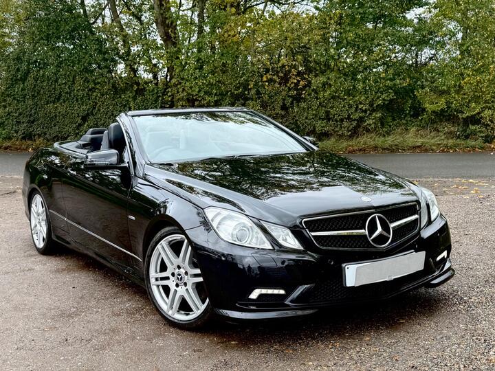 Mercedes-Benz E Class 3.0 E350 CDI V6 BlueEfficiency Sport Cabriolet G-Tronic Euro 5 2dr