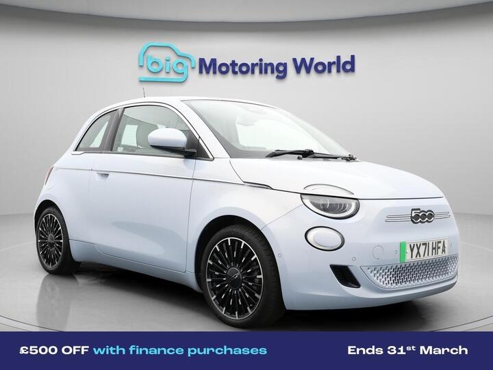 Fiat 500e 42kWh La Prima Auto 3dr