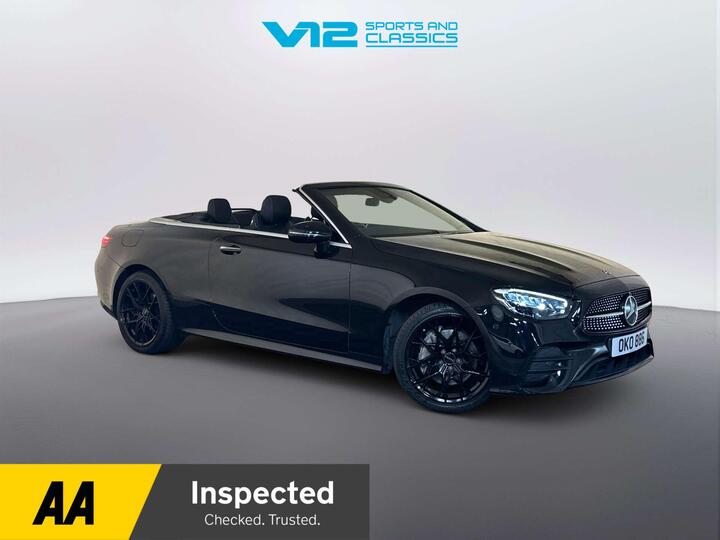 Mercedes-Benz E Class 2.0 E300dh MHEV AMG Line Night Edition (Premium Plus) Cabriolet G-Tronic+ 4MATIC Euro 6 (s/s) 2dr