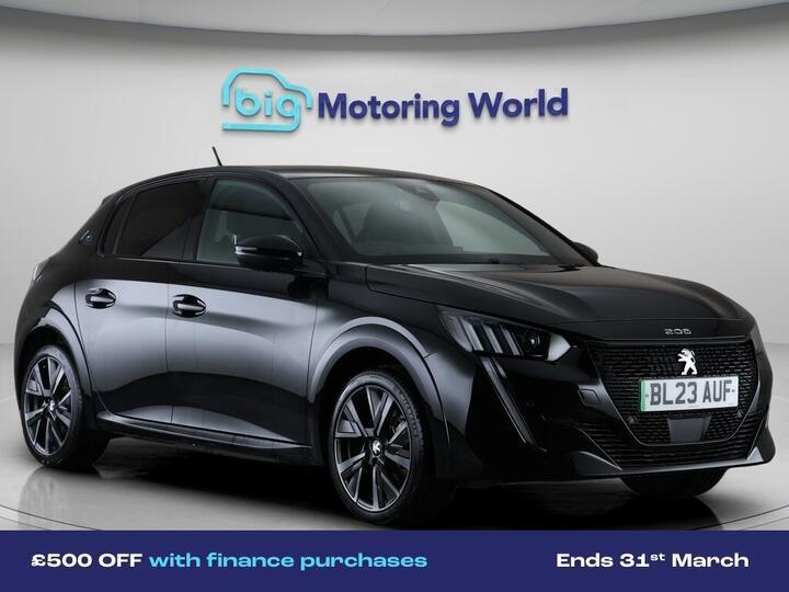 Peugeot E-208 50kWh GT Auto 5dr (7.4kW Charger)