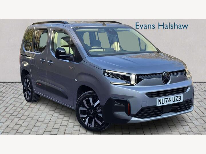 Citroen E-BERLINGO ELECTRIC ESTATE 52kWh MAX M Auto 5dr (7.4kW Charger) Citroen E-BERLINGO ELECTRIC ESTATE 52kWh MAX M Auto 5dr (7.4kW Charger)