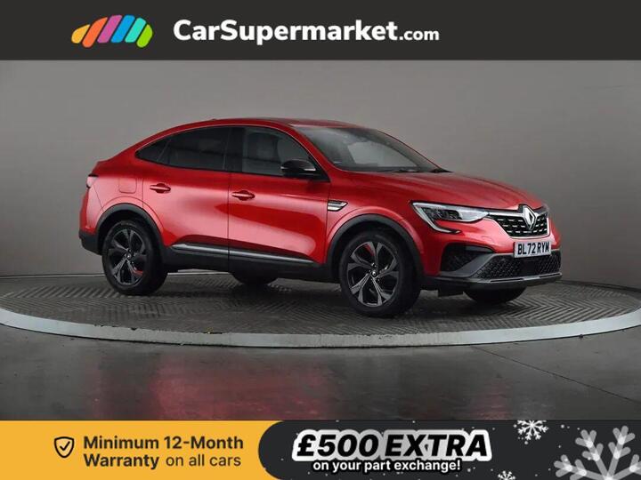 Renault Arkana 1.6 E-TECH R.s. Line Auto 2WD Euro 6 (s/s) 5dr Renault Arkana 1.6 E-TECH R.s. Line Auto 2WD Euro 6 (s/s) 5dr