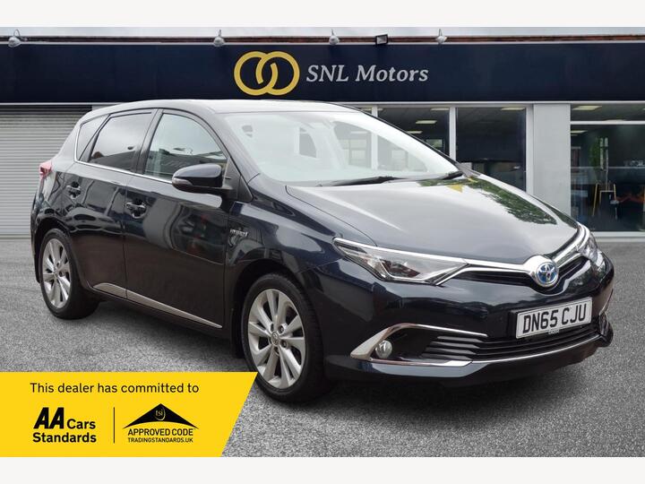 Toyota AURIS 1.8 VVT-h Excel CVT Euro 6 (s/s) 5dr (Safety Sense)