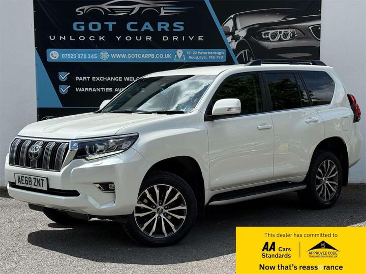 Toyota Land Cruiser 2.8D Icon Auto 4WD Euro 6 5dr (7 Seat)