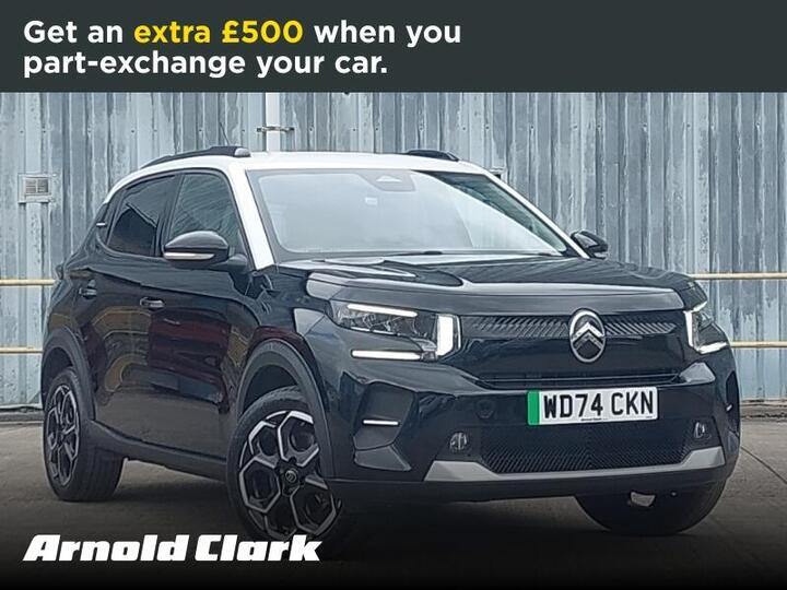 Citroen E-C3 Standard Range 44kWh MAX Auto 5dr (7.4kW Charger)