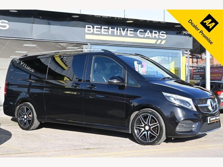 Mercedes-Benz V-CLASS 2.0 V220d AMG Line G-Tronic+ Euro 6 (s/s) 5dr XLWB Mercedes-Benz V-CLASS 2.0 V220d AMG Line G-Tronic+ Euro 6 (s/s) 5dr XLWB