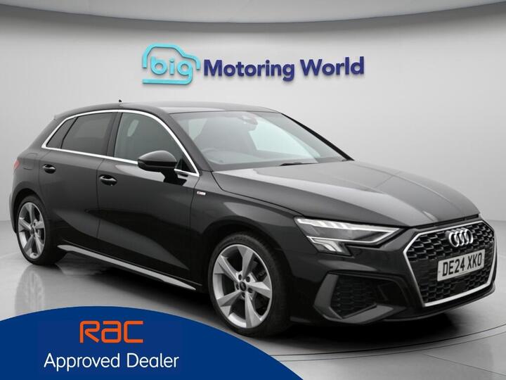 Audi A3 1.0 TFSI 30 S Line Sportback S Tronic Euro 6 (s/s) 5dr