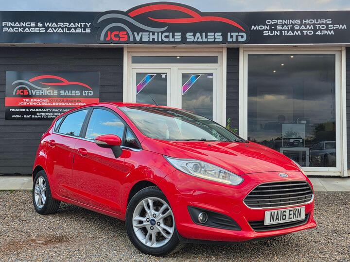 Ford Fiesta 1.0T EcoBoost Zetec Euro 6 (s/s) 5dr