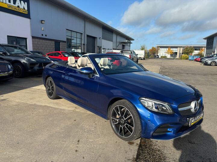 Mercedes-Benz C Class 1.5 C200 MHEV AMG Line (Premium) Cabriolet G-Tronic+ 4MATIC Euro 6 (s/s) 2dr
