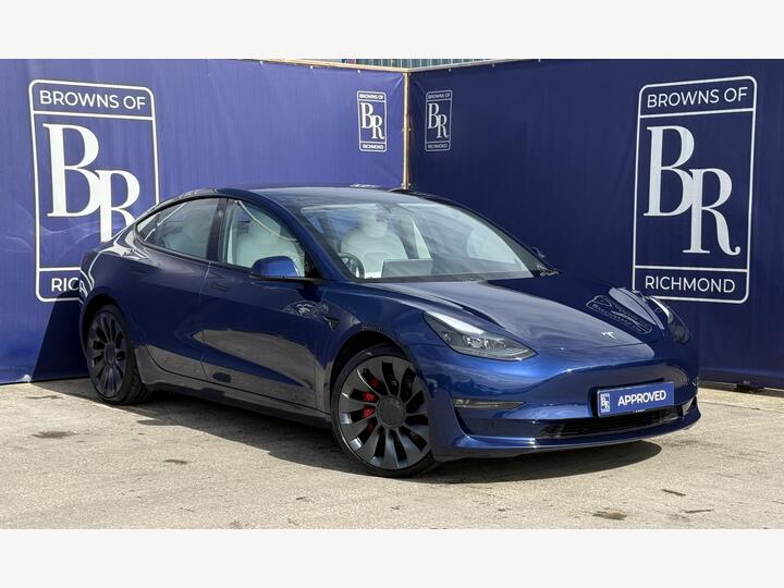 Tesla Model 3 (Dual Motor) Performance Auto 4WDE 4dr (Performance Upgrade)