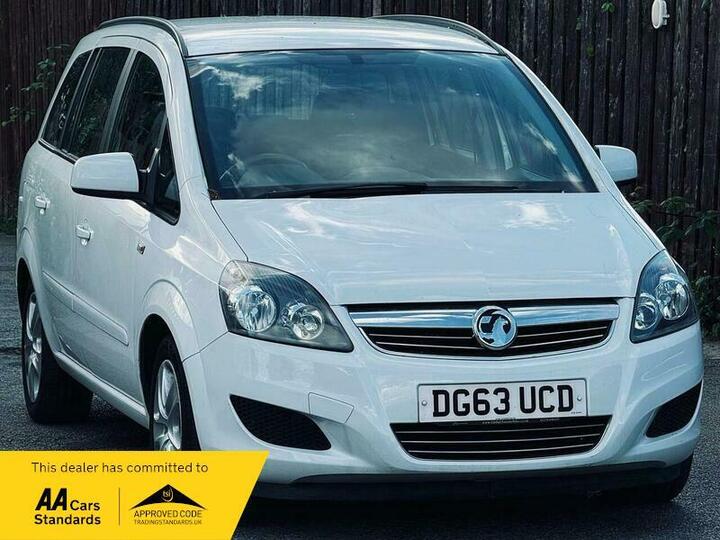 Vauxhall Zafira 1.6 16V Exclusiv Euro 5 5dr