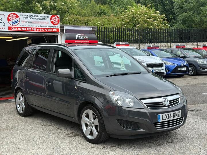 Vauxhall Zafira 1.8 16V Exclusiv Euro 5 5dr