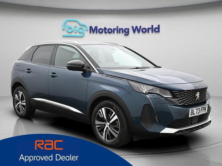 Peugeot 3008 1.2 PureTech Allure EAT Euro 6 (s/s) 5dr Peugeot 3008 1.2 PureTech Allure EAT Euro 6 (s/s) 5dr