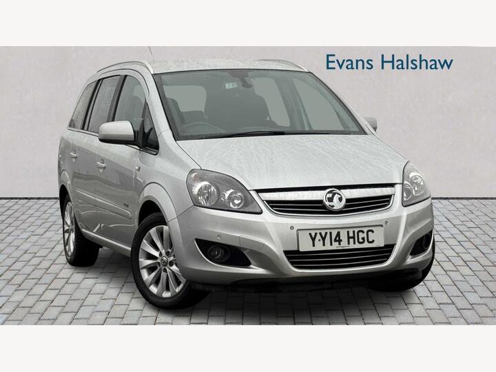 Vauxhall ZAFIRA ESTATE 1.8 16V Design Euro 5 5dr (SNav)