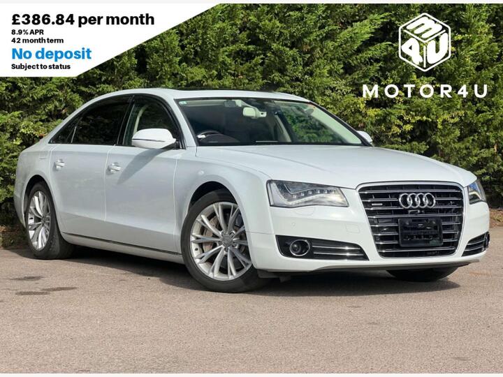 Audi A8 4.0 TFSI V8 SE Executive Tiptronic Quattro Euro 5 (s/s) 4dr LWB