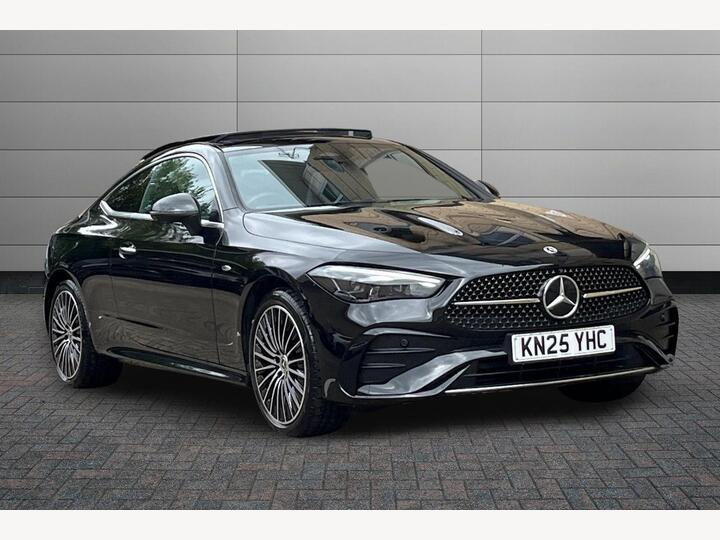 Mercedes-Benz CLE 2.0 CLE300e 25.4kWh AMG Line (Premium) G-Tronic+ Euro 6 (s/s) 2dr Mercedes-Benz CLE 2.0 CLE300e 25.4kWh AMG Line (Premium) G-Tronic+ Euro 6 (s/s) 2dr