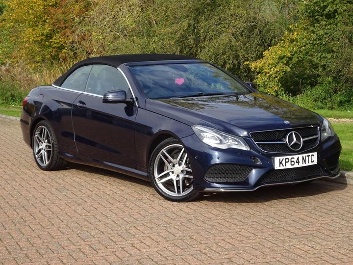 Mercedes-Benz E Class 2.1 E220 BlueTEC AMG Line Cabriolet G-Tronic+ Euro 6 (s/s) 2dr