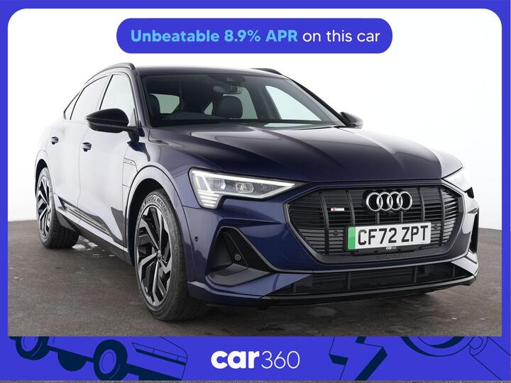 Audi E-tron 55 Black Edition Sportback Auto Quattro 5dr 95kWh (11kW Charger)