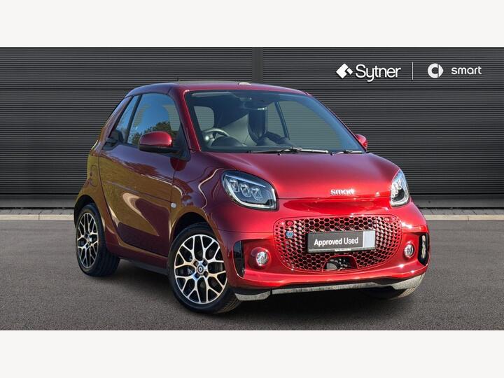 Smart Fortwo 17.6kWh Prime Exclusive Cabriolet Auto 2dr (22kW Charger)