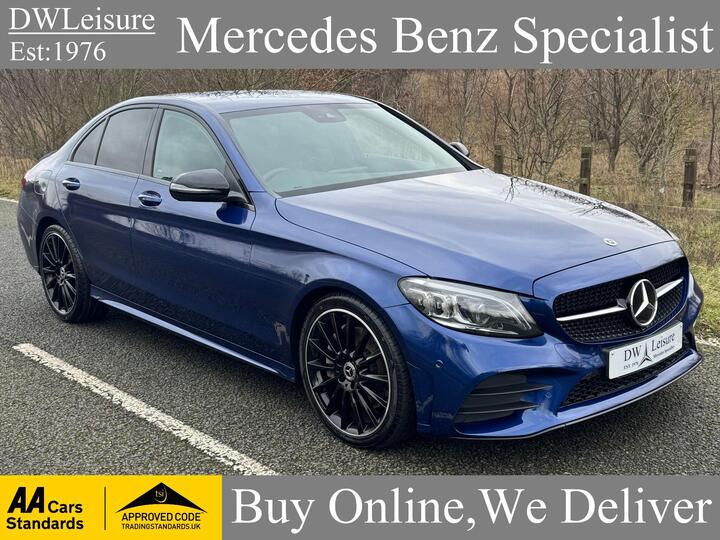 Mercedes-Benz C Class 2.0 C300d AMG Line Night Edition (Premium) G-Tronic+ Euro 6 (s/s) 4dr