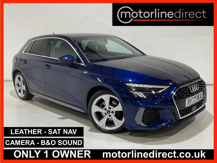 Audi A3 1.0 TFSI 30 S Line Sportback S Tronic Euro 6 (s/s) 5dr